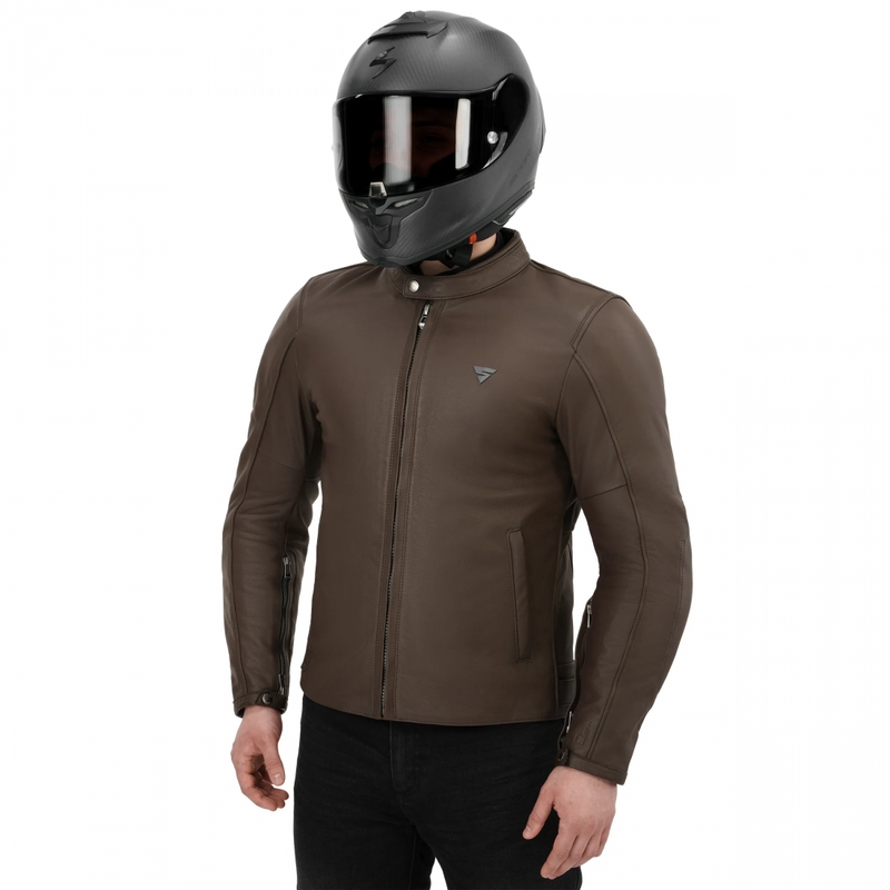 „Shima Hunter 3.0“ odinė motociklo striukė, ruda
