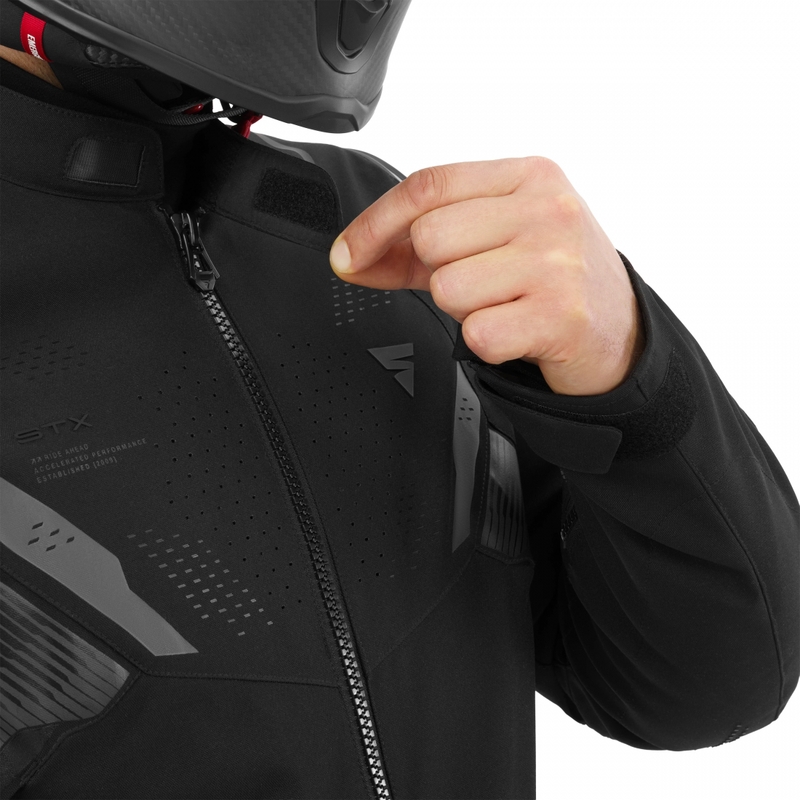 Shima STX motociklo striukė, juoda