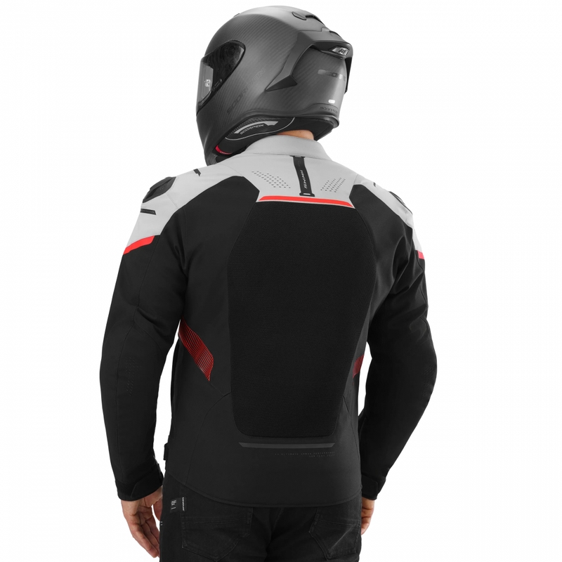 „Shima STX Air“ motociklo striukė pilkai raudona
