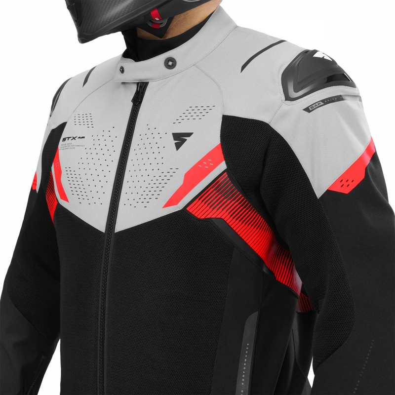 „Shima STX Air“ motociklo striukė pilkai raudona