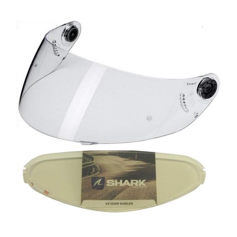 Čiré plexi + Pinlock SHARK RIDILL, OPENLINE, S700, S900, S600