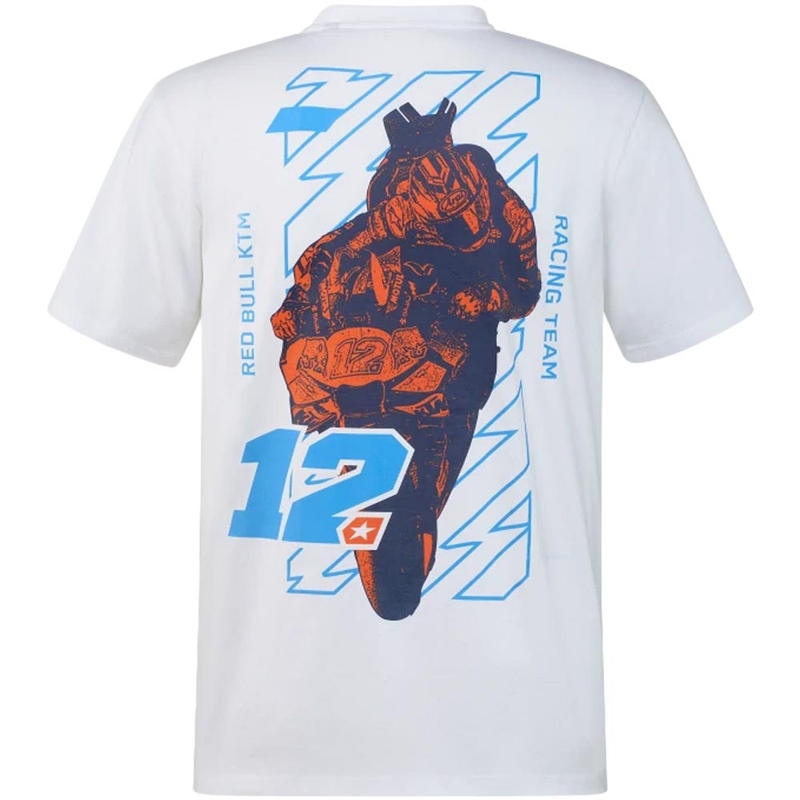 KTM Viñales Rider marškinėliai balti