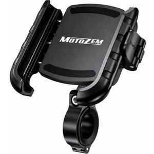 Vibraciją slopinantis telefono laikiklis „MotoZem M8SP-S-C1“, juodas