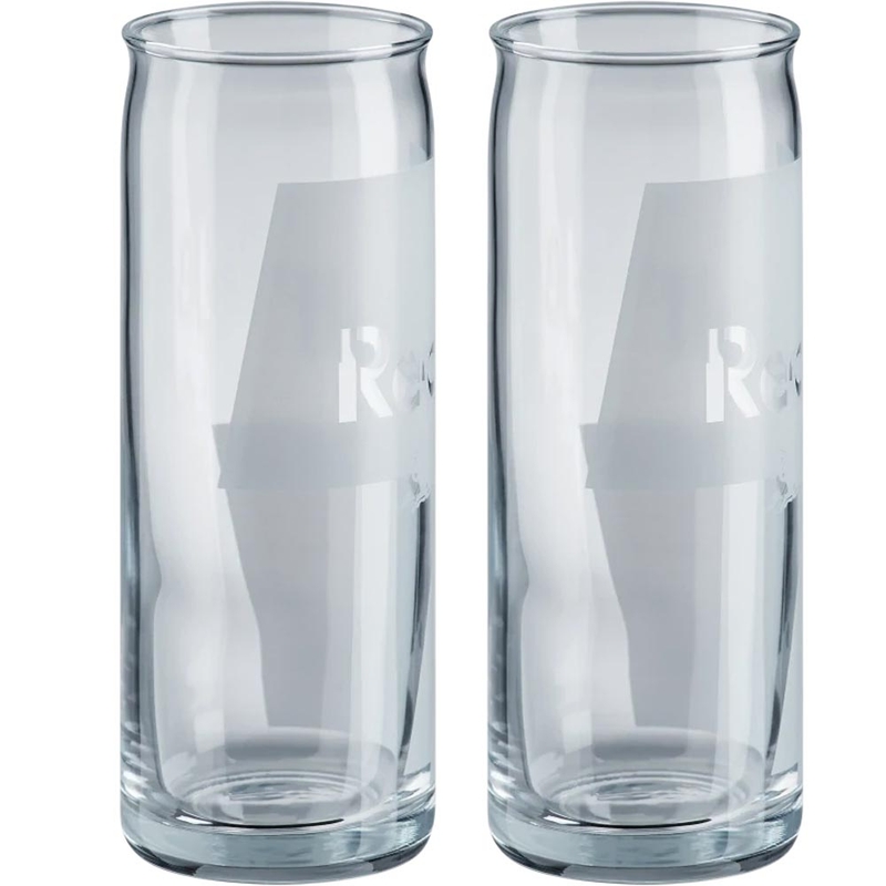 „Red Bull“ stiklinių su logotipu rinkinys, 2 x 250 ml