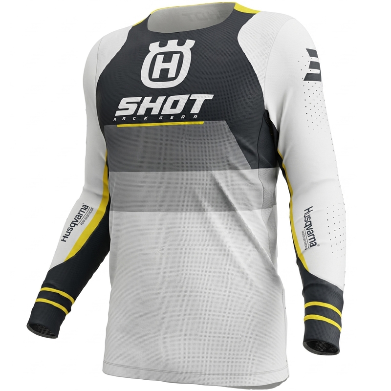 Shot Aerolite HVA 27 motocross džersis juodas