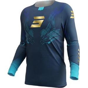 Motokroso megztinis Shot Aerolite Volt blue