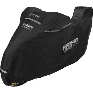 „Oxford Stormex Pro“ motociklo uždangalas (su bagažo skyriumi), juodas