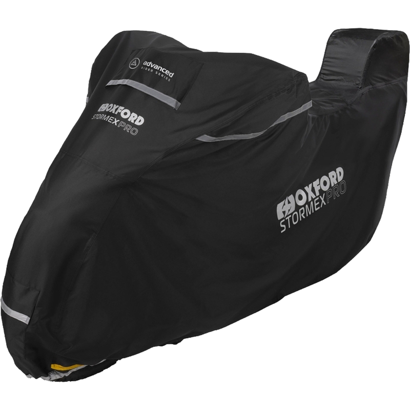 „Oxford Stormex Pro“ motociklo uždangalas (su bagažo skyriumi), juodas