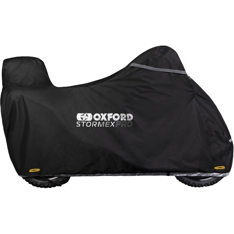 „Oxford Stormex Pro“ motociklo uždangalas (su bagažo skyriumi), juodas
