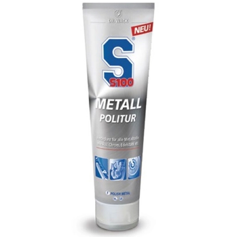 Chromo, aliuminio ir metalinių paviršių poliravimas S100 100 ml