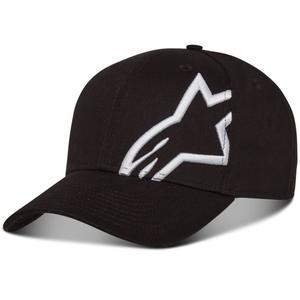Alpinestars Corp Snap 2 kepurė juoda ir balta