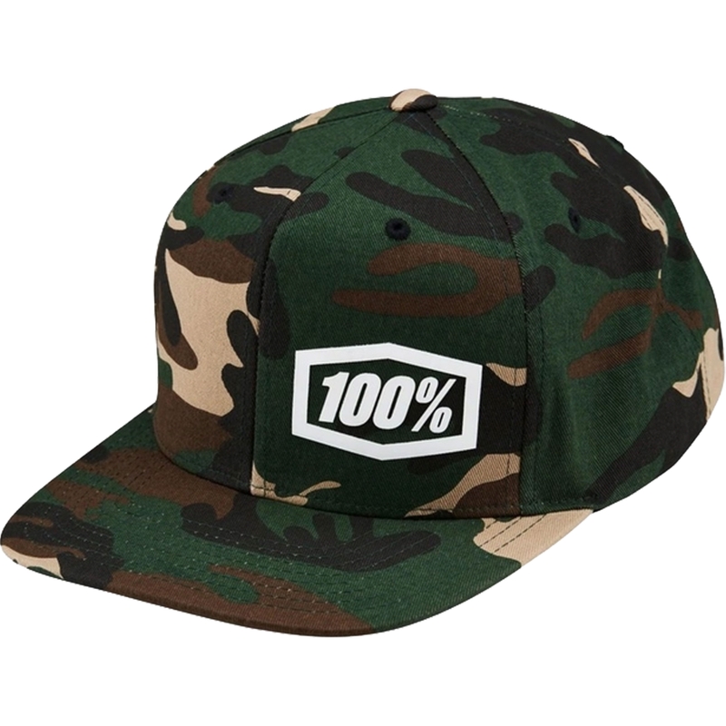 Kepurė 100% Machine Snapback camo