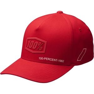 Kepurė 100% Shadow Flexfit red