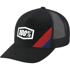 100% Cornestone X-Fit Trucker kepurė juoda