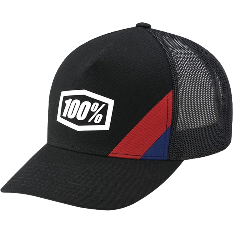 100% Cornestone X-Fit Trucker kepurė juoda