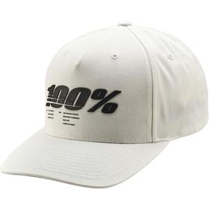 Kepurė 100% Staunch Snapback white