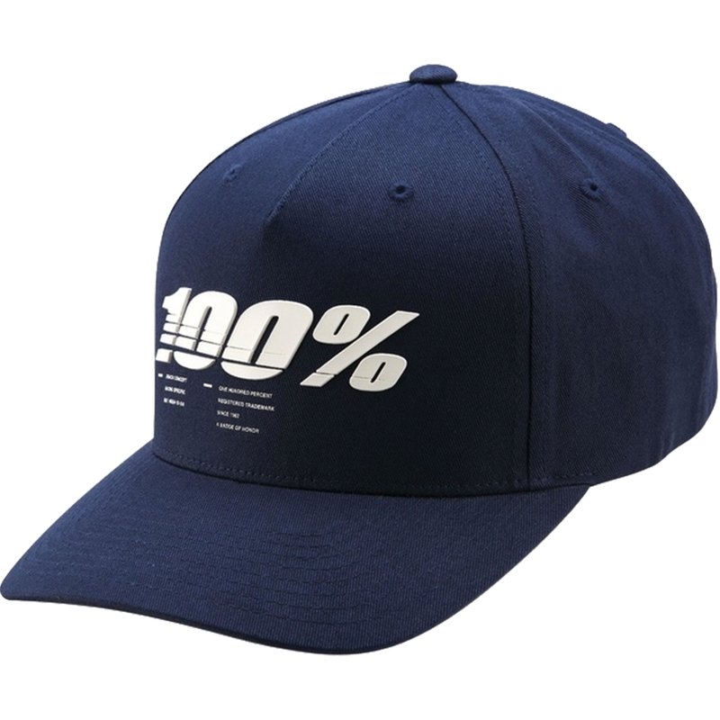 Kepurė 100% Staunch Snapback blue