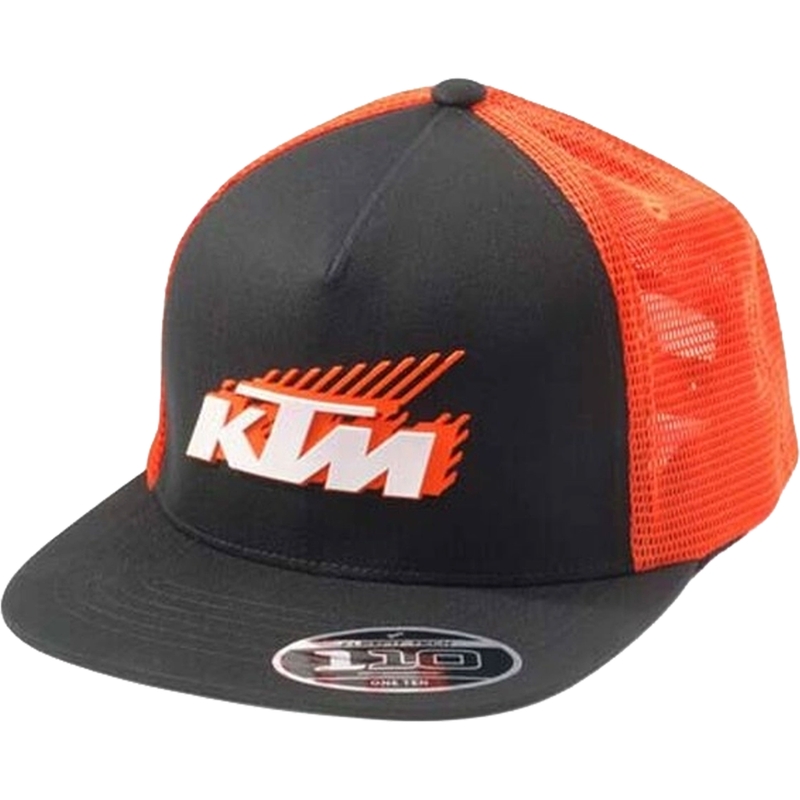 KTM MX Trucker kepurė juoda-oranžinė