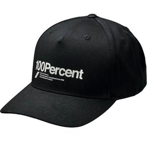 100% Manifesto Snapback kepurė juoda