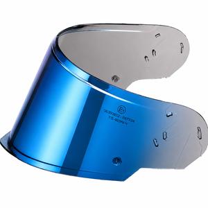 „Cassida Modulo 2.1 Plus Carbon“ šalmų skydelis su „Pinlock“ tvirtinimo elementais, mėlynas chromas