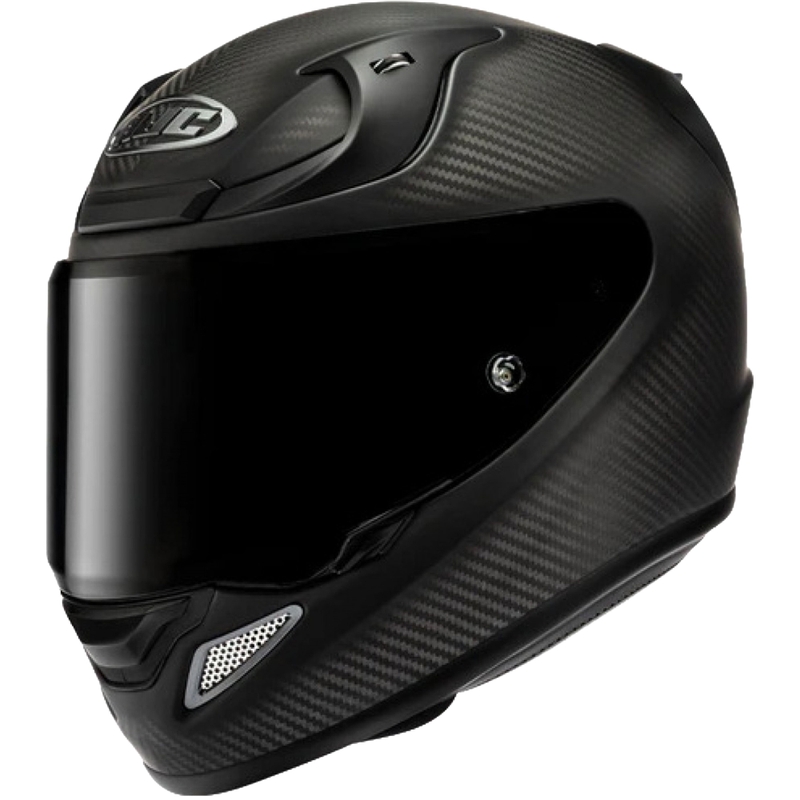Uždaras motociklo šalmas HJC RPHA 12 CARBON matinės juodos spalvos