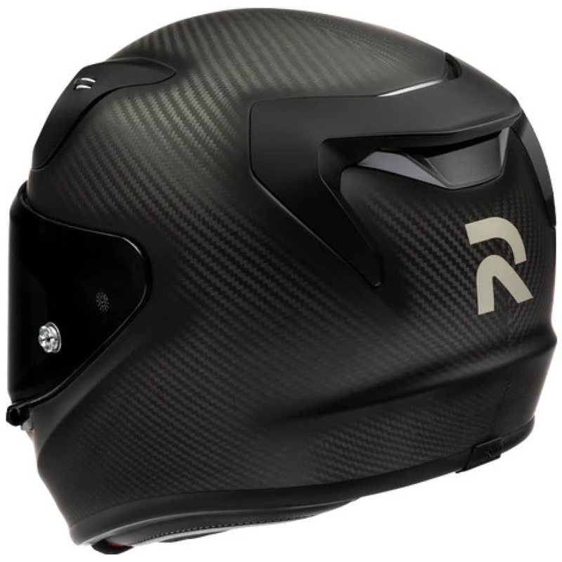 Uždaras motociklo šalmas HJC RPHA 12 CARBON matinės juodos spalvos