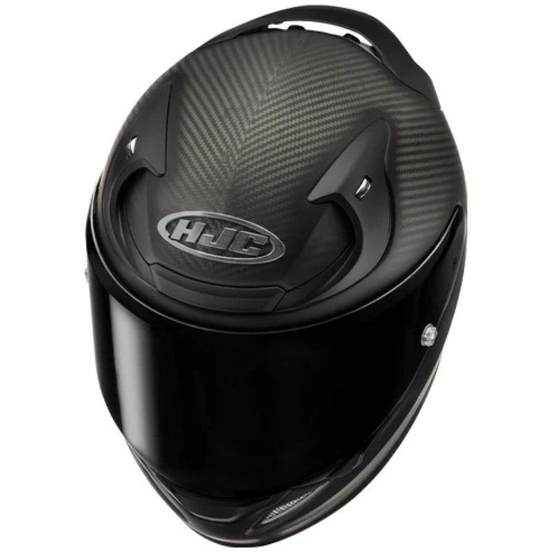 Uždaras motociklo šalmas HJC RPHA 12 CARBON matinės juodos spalvos