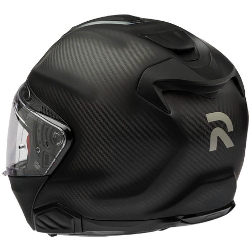 Atlenkiamas motociklo šalmas HJC RPHA 91 CARBON juodas matinis
