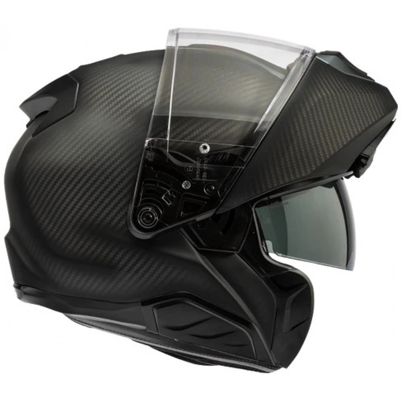 Atlenkiamas motociklo šalmas HJC RPHA 91 CARBON juodas matinis