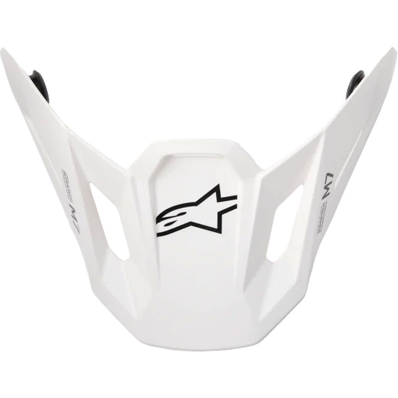 Alpinestars Supertech S-M7 Solid šalmo skydelis baltas