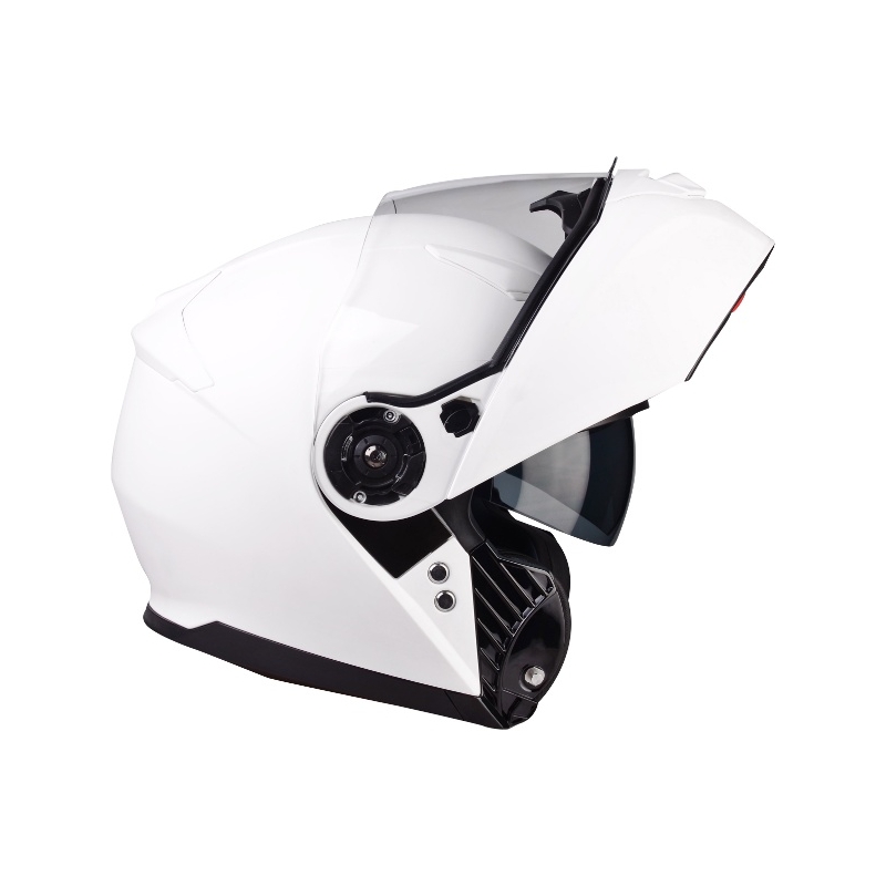 Vyklápěcí přilba na motorku Lazer MH2 Z-Line bílá lesklá výprodej