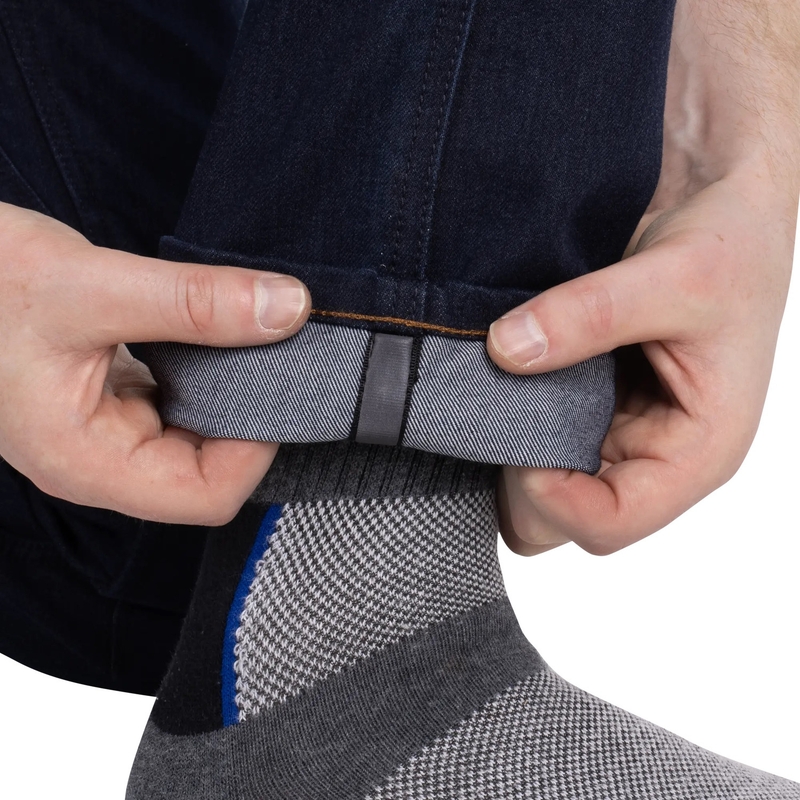 Oxford Marshal AAA Slim Fit motociklo džinsai juodi
