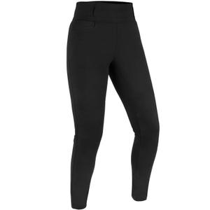 Moteriškos trumpintos motociklininko tamprės „Oxford Super Leggins 3.0“ juodos