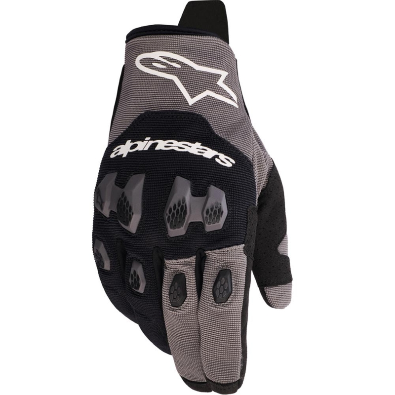 Alpinestars PRO-DURA motokroso pirštinės juodos-pilkos