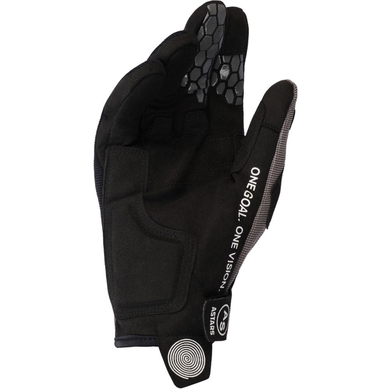 Alpinestars PRO-DURA motokroso pirštinės juodos-pilkos