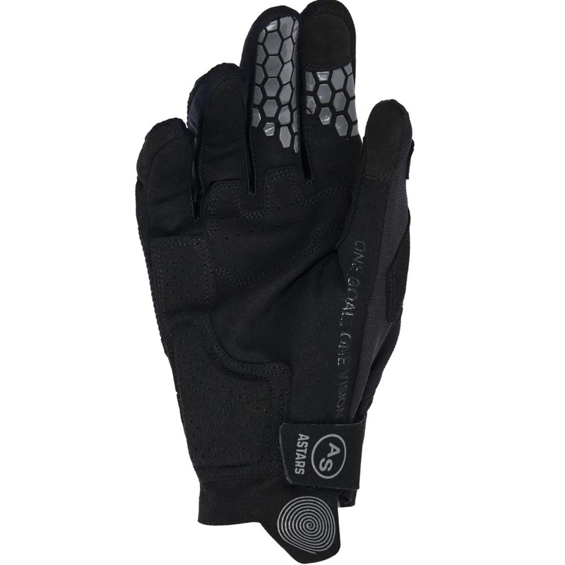 Alpinestars PRO-DURA motokroso pirštinės juodos-raudonos