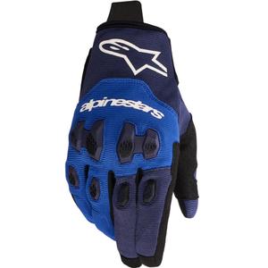 Alpinestars PRO-DURA motokroso pirštinės mėlynos-baltos