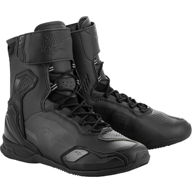 Alpinestars Superfaster motociklo batai juodi-juodi