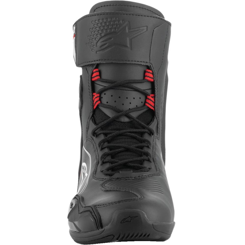 „Alpinestars Superfaster“ motociklo batai juodi-pilki-raudoni
