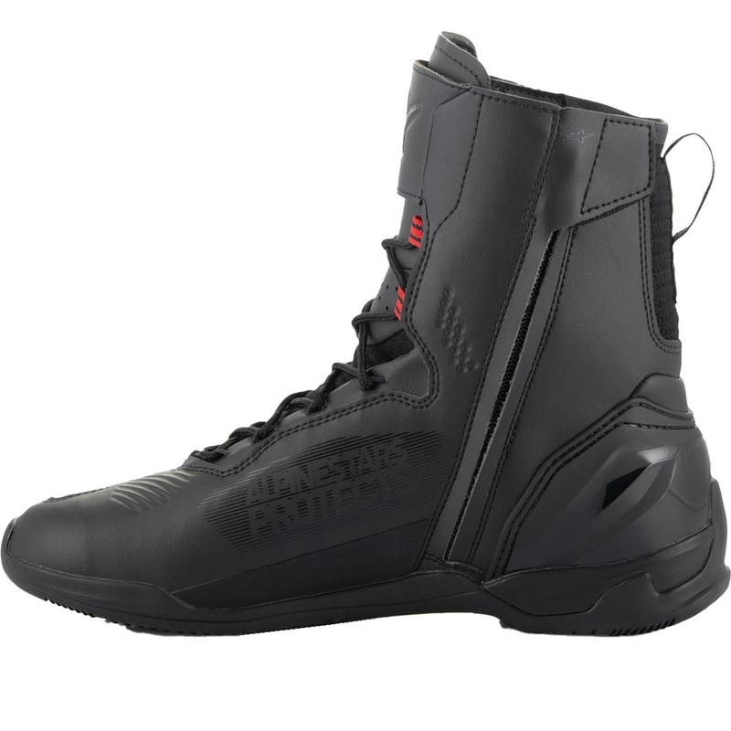 „Alpinestars Superfaster“ motociklo batai juodi-pilki-raudoni
