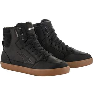 Alpinestars J-6 vandeniui atsparūs motociklo batai, juodi-guminiai