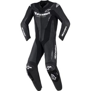 Alpinestars GP FORCE V2 vientisas motociklo kostiumas juodas-baltas