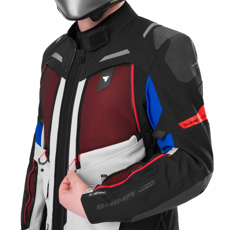 „Shima Dune 2.0“ motociklo striukė, mėlyna