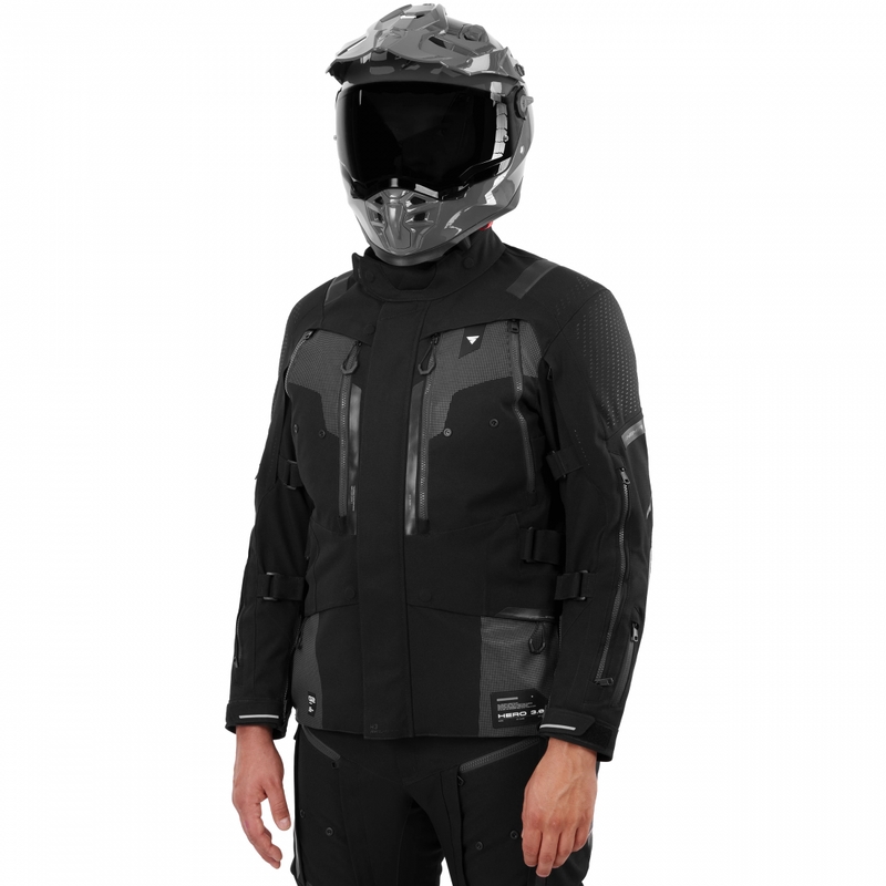 „Shima Hero 3.0“ motociklo striukė, juoda