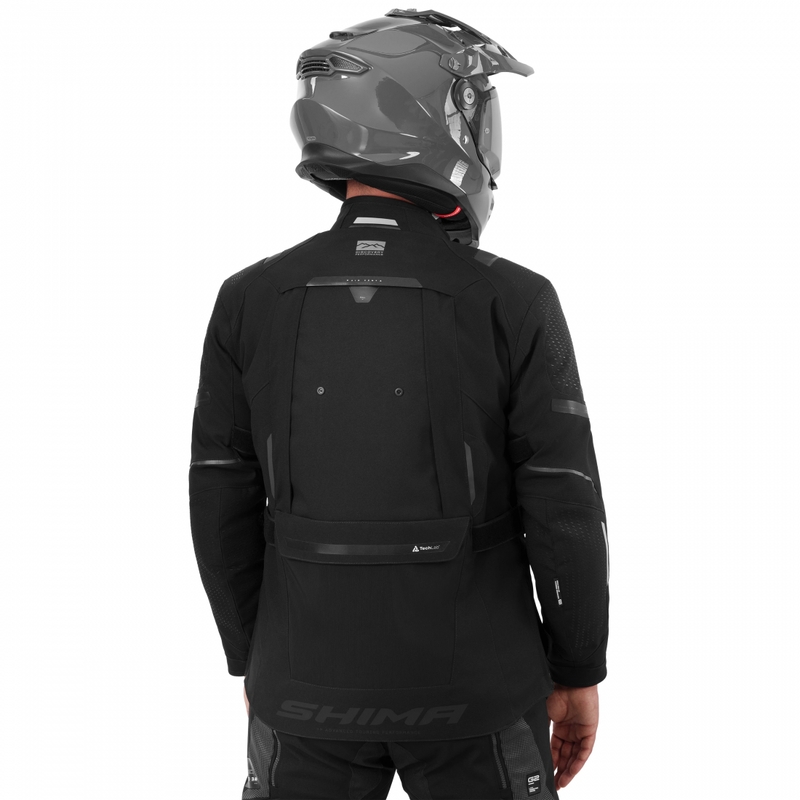 „Shima Hero 3.0“ motociklo striukė, juoda
