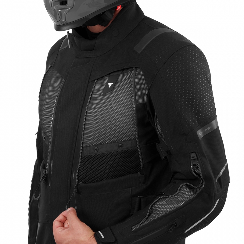 „Shima Hero 3.0“ motociklo striukė, juoda
