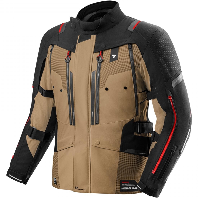 „Shima Hero 3.0“ motociklo striukė, ruda