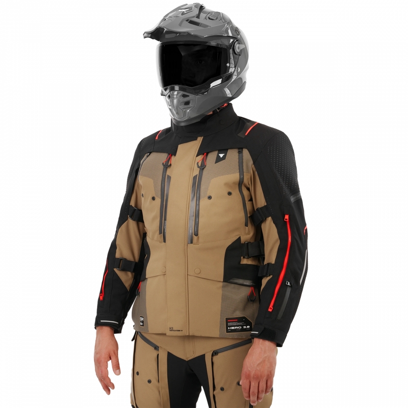 „Shima Hero 3.0“ motociklo striukė, ruda