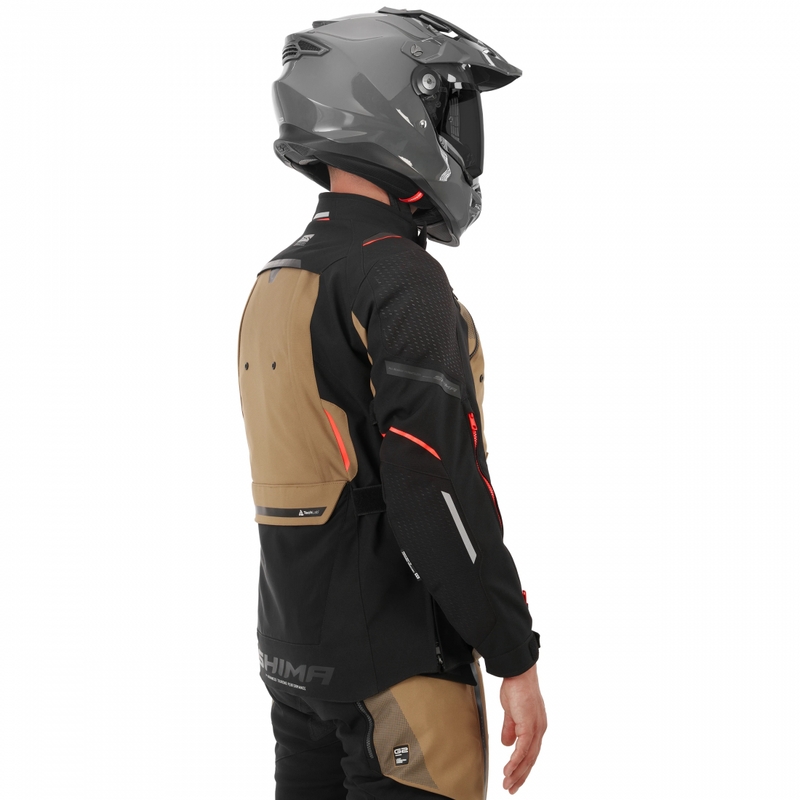 „Shima Hero 3.0“ motociklo striukė, ruda