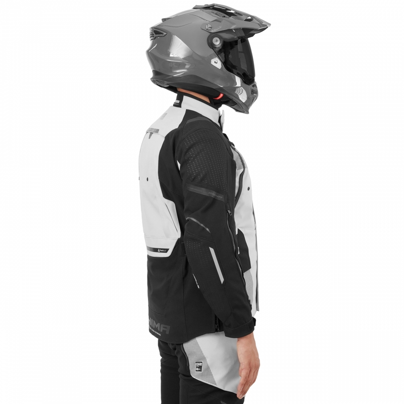 „Shima Hero 3.0“ motociklo striukė, pilkai fluorescencinė geltona